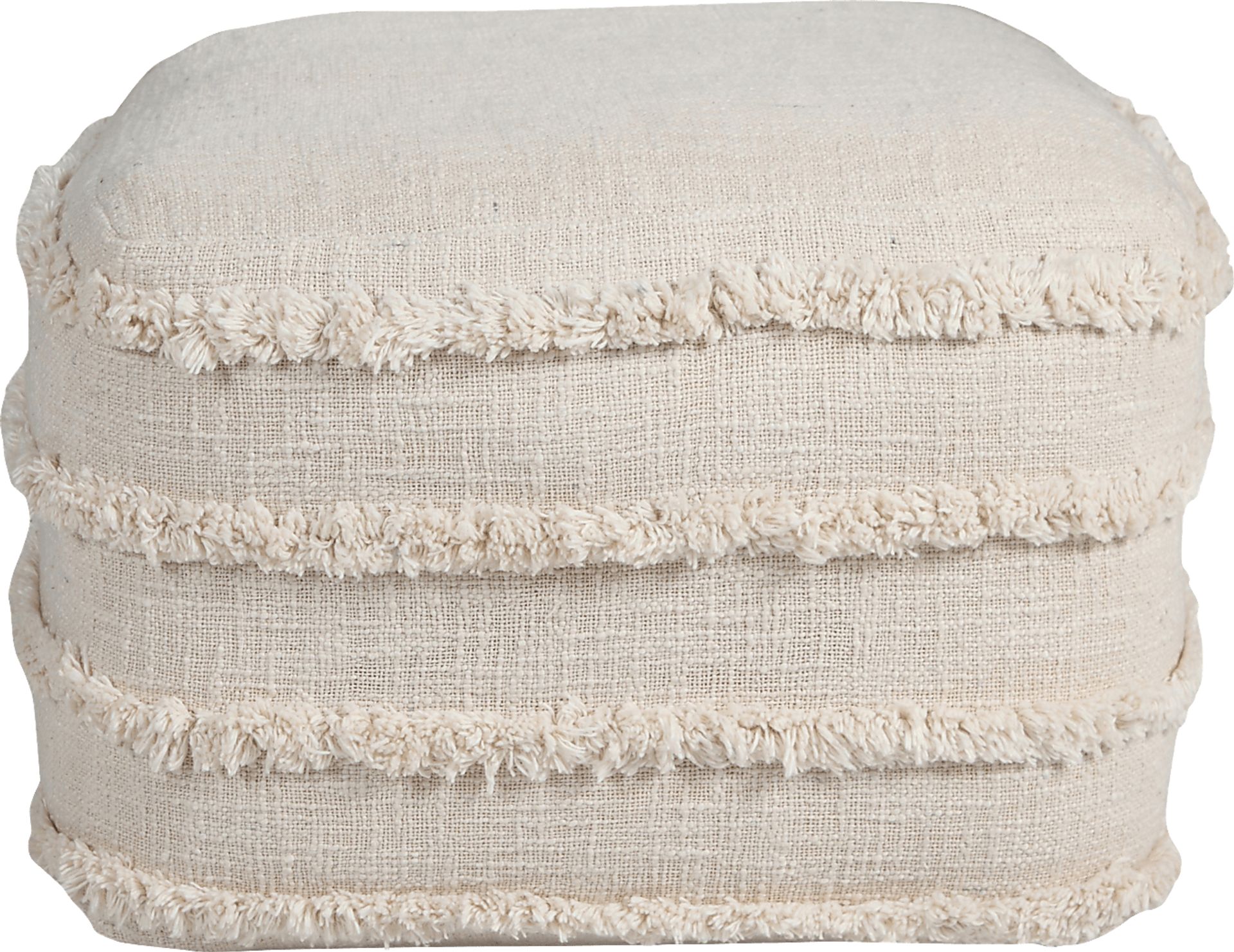 Patigi Cream Pouf - Image 3