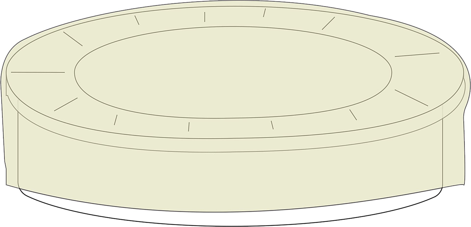 Patio 60 in. Fire Pit Cover - Image 3