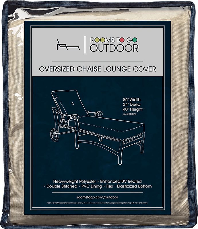 Patio Chaise Cover Oversized