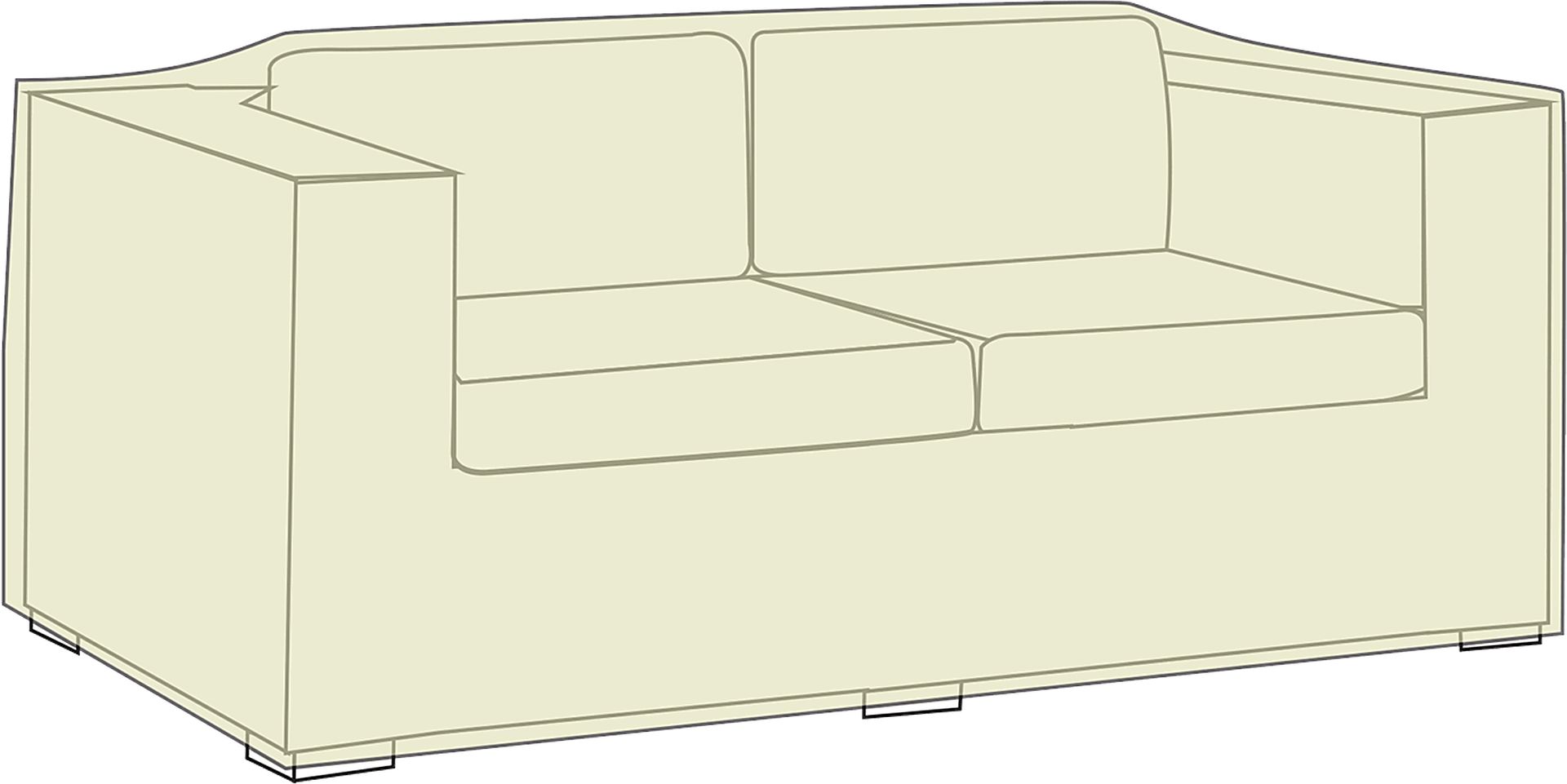 Patio Loveseat Cover - Image 3