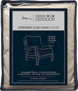 Patio Club Chair Cover Oversized