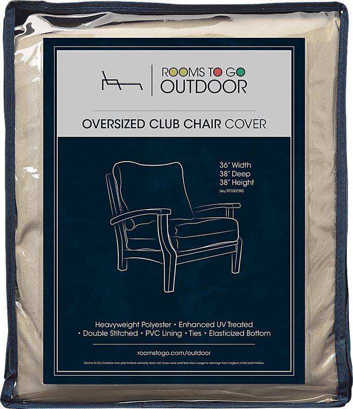 Patio Club Chair Cover Oversized