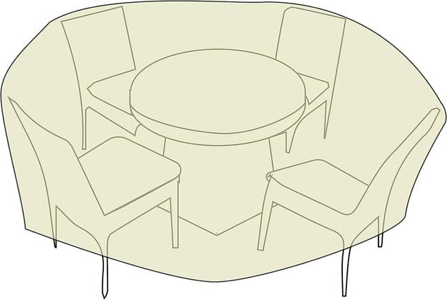Patio Round Dining Set Cover - Thumbnail - Image 3