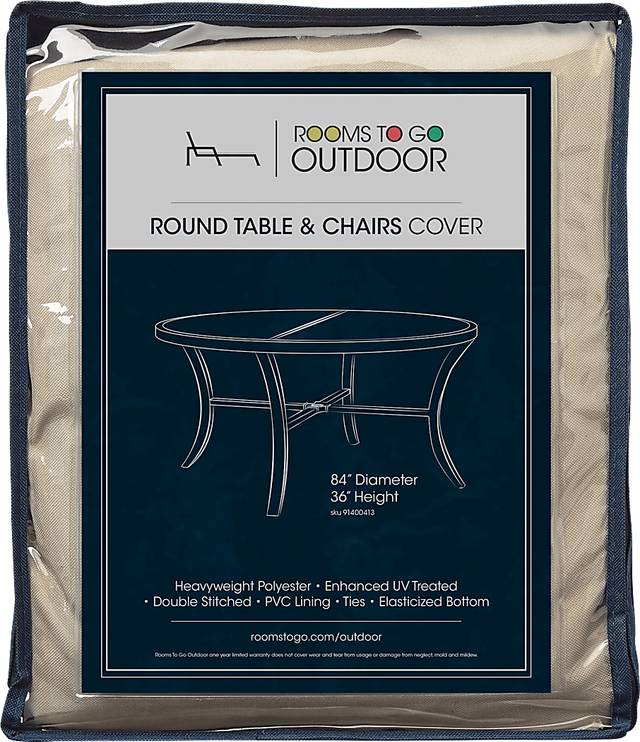 Patio Round Dining Set Cover - Thumbnail - Image 1
