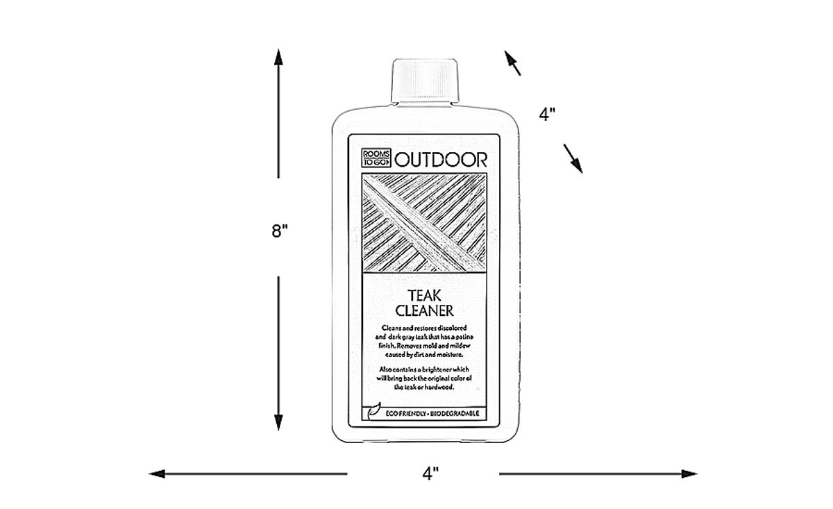 Teak Outdoor Furniture Care Kit Cleaner | Rooms to Go