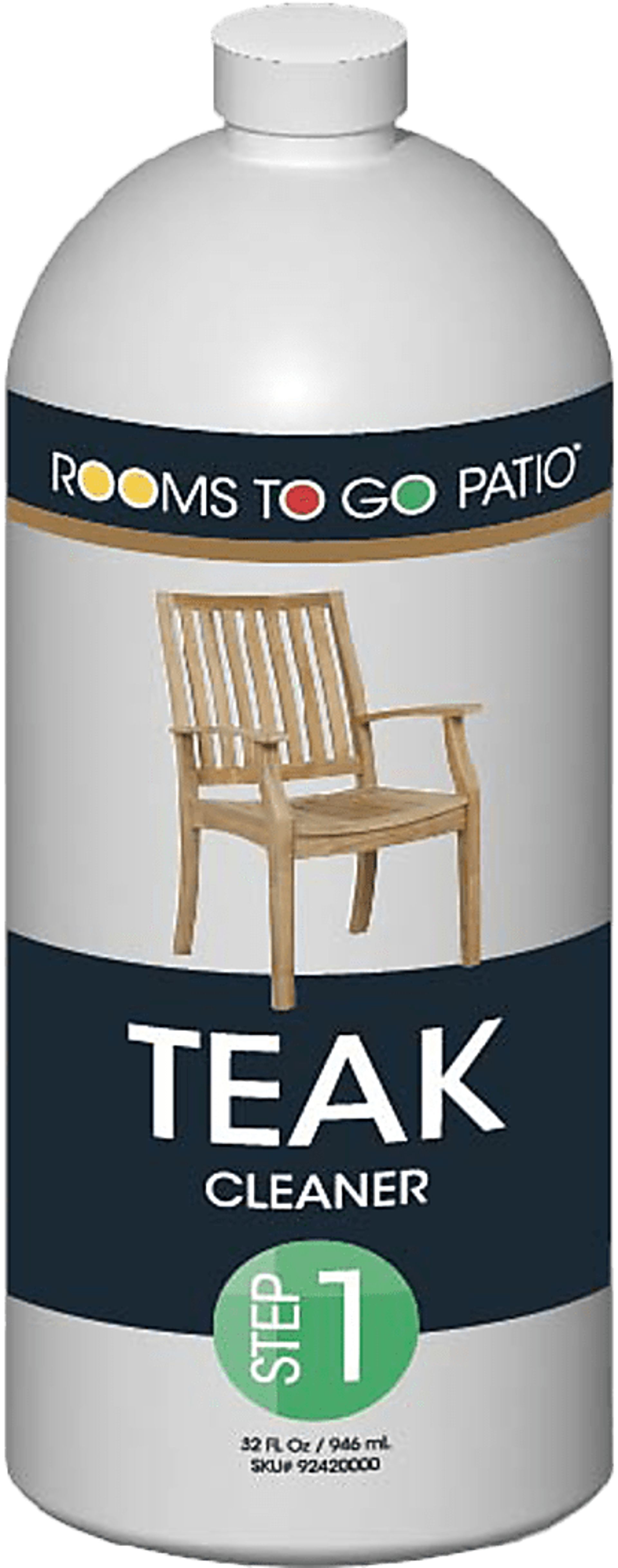 Patio Teak Furniture Cleaner - Image 1