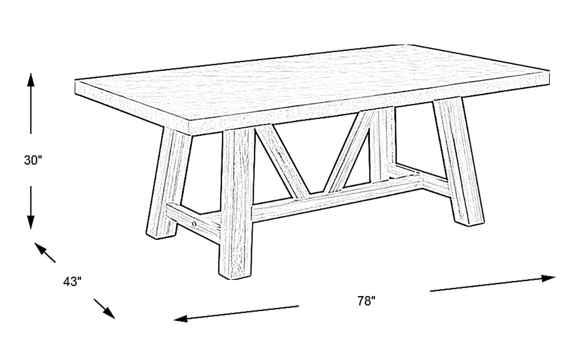 Dimension Image. Please refer to the Dimension Tab on this page for dimension details.