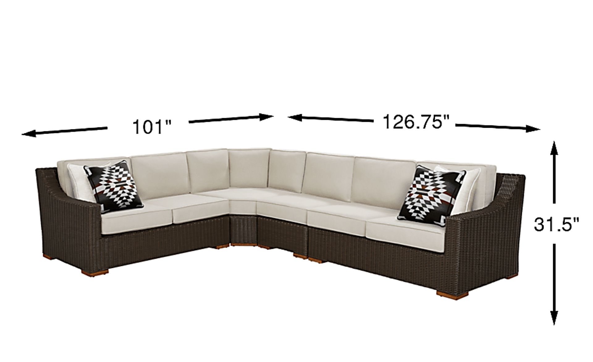 Dimension Image. Please refer to the Dimension Tab on this page for dimension details.