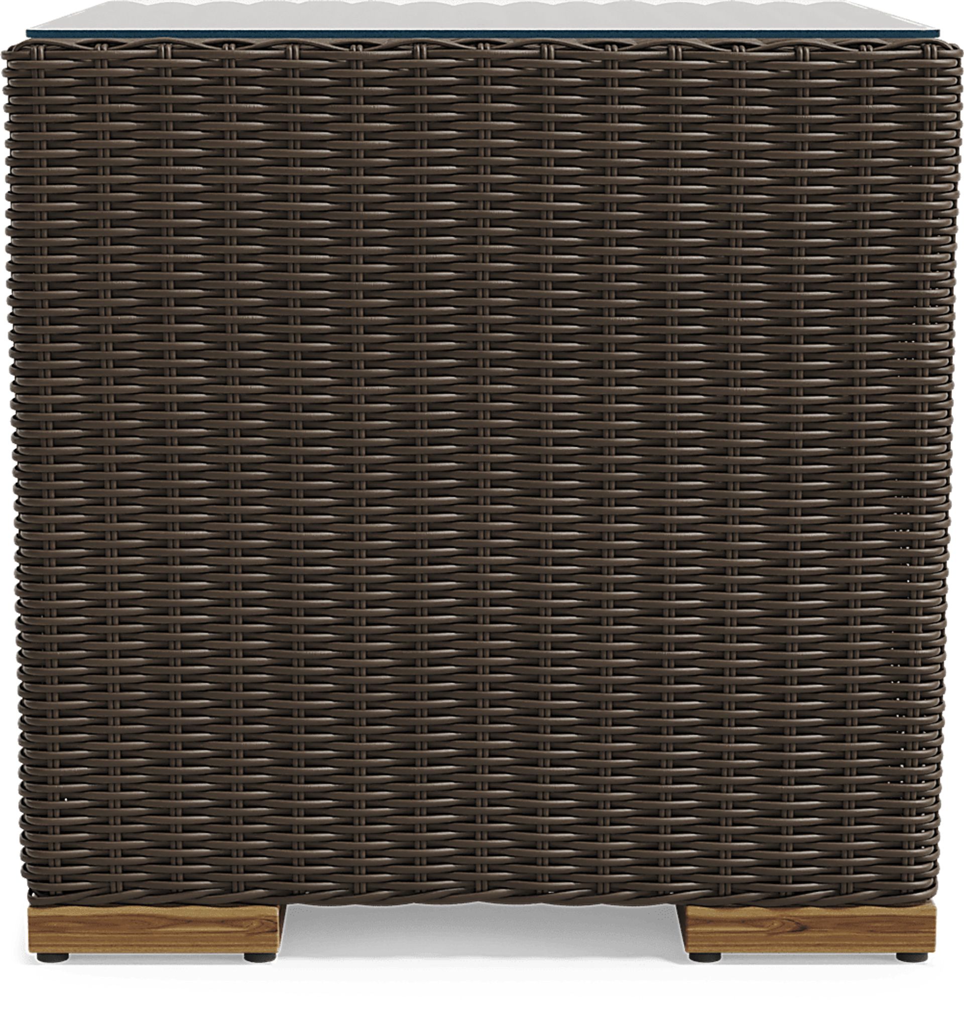 Patmos Brown Outdoor End Table - Image 2