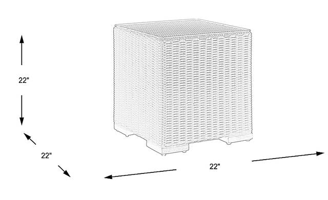 Dimension Image. Please refer to the Dimension Tab on this page for dimension details.