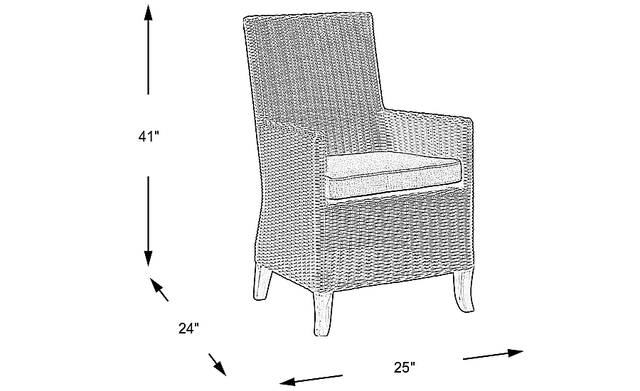 Dimension Image. Please refer to the Dimension Tab on this page for dimension details.