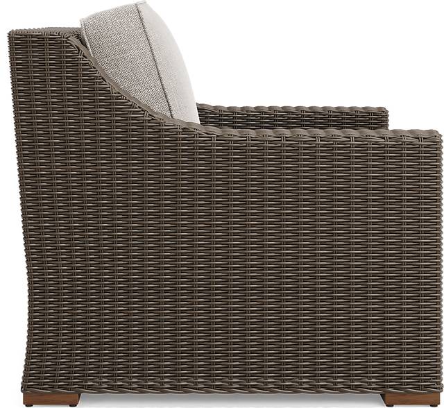 Patmos Brown 4 Pc Outdoor Sofa Seating Set with Twine Cushions - Thumbnail - Image 8