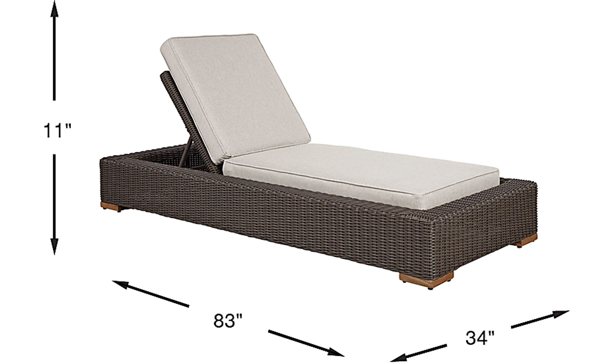 Dimension Image. Please refer to the Dimension Tab on this page for dimension details.