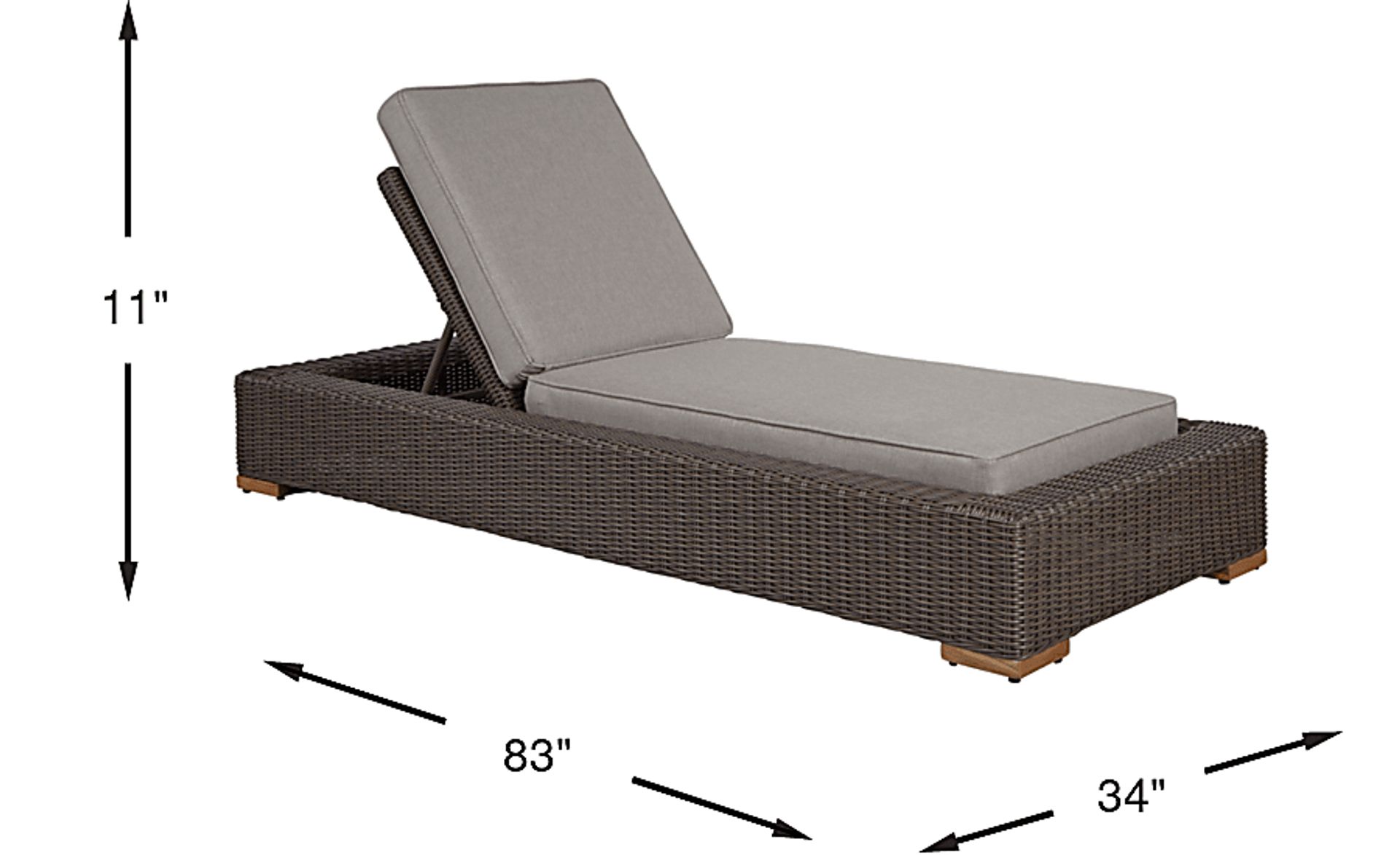 Dimension Image. Please refer to the Dimension Tab on this page for dimension details.