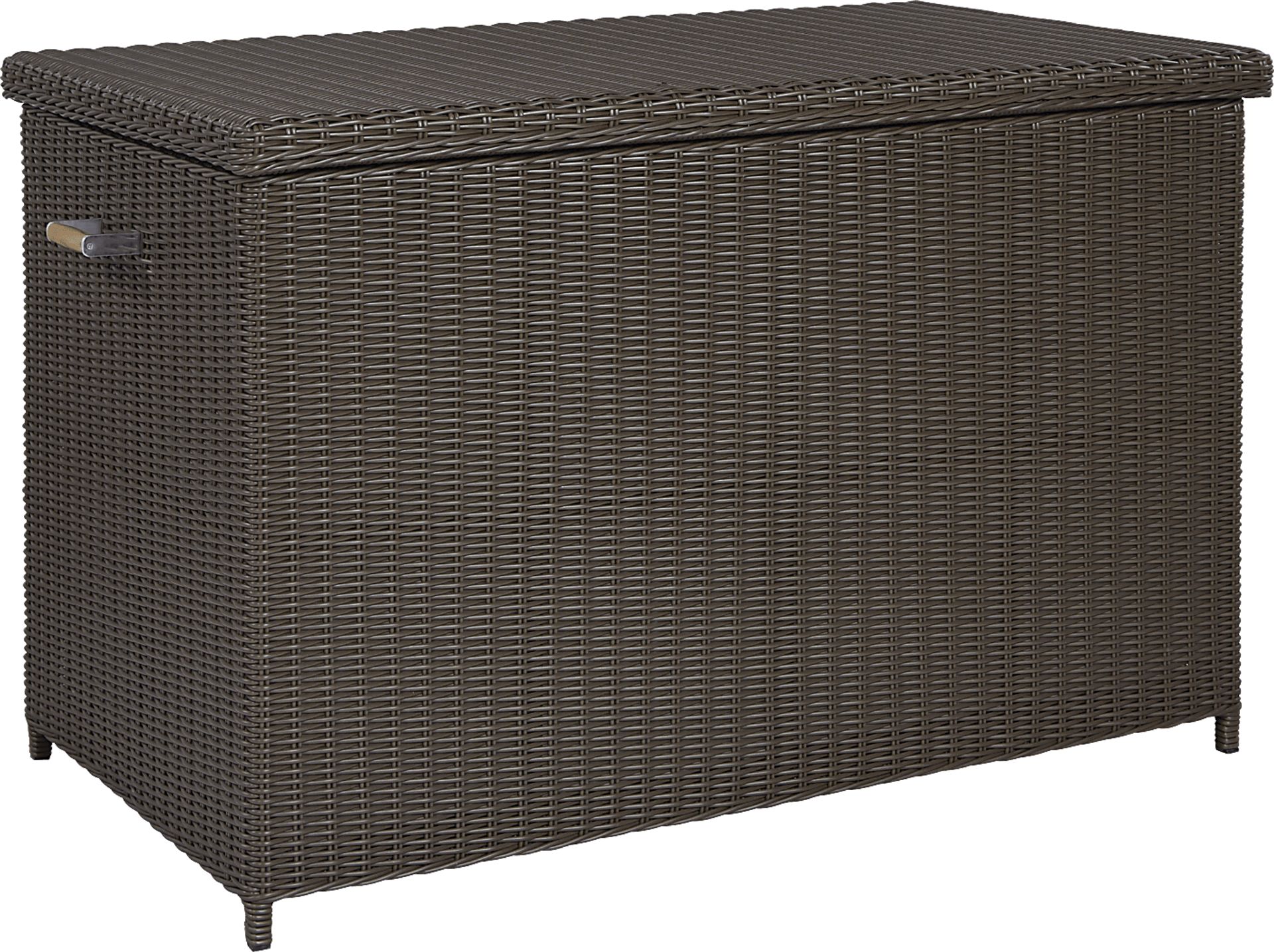 Patmos Brown Outdoor Cushion Storage Box - Image 1
