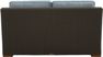 Patmos Brown Outdoor Loveseat with Steel Cushions