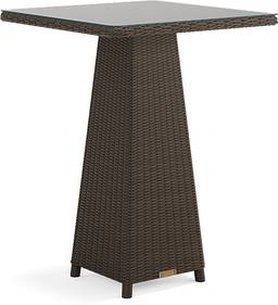 36 in. square bar table