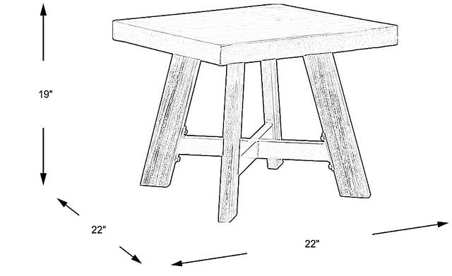 Dimension Image. Please refer to the Dimension Tab on this page for dimension details.