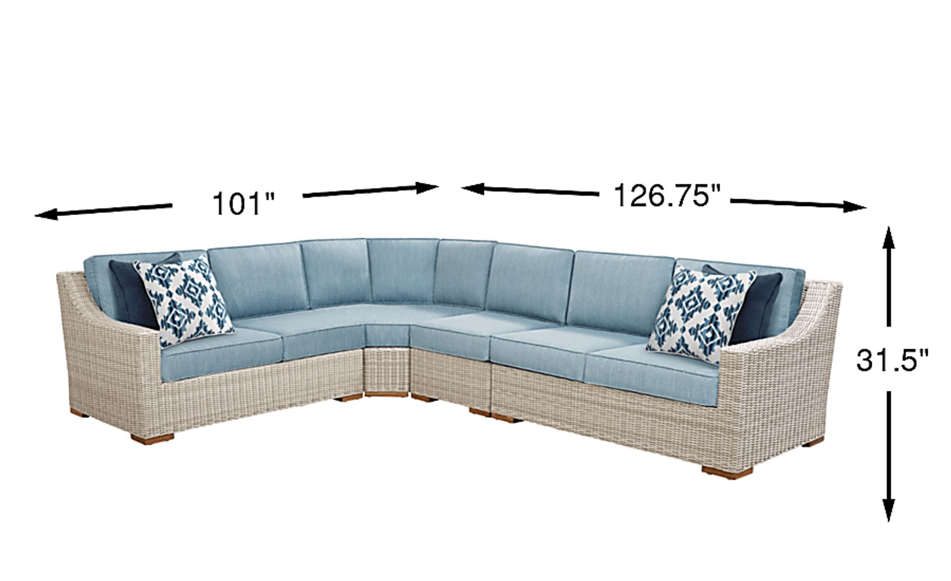 Dimension Image. Please refer to the Dimension Tab on this page for dimension details.