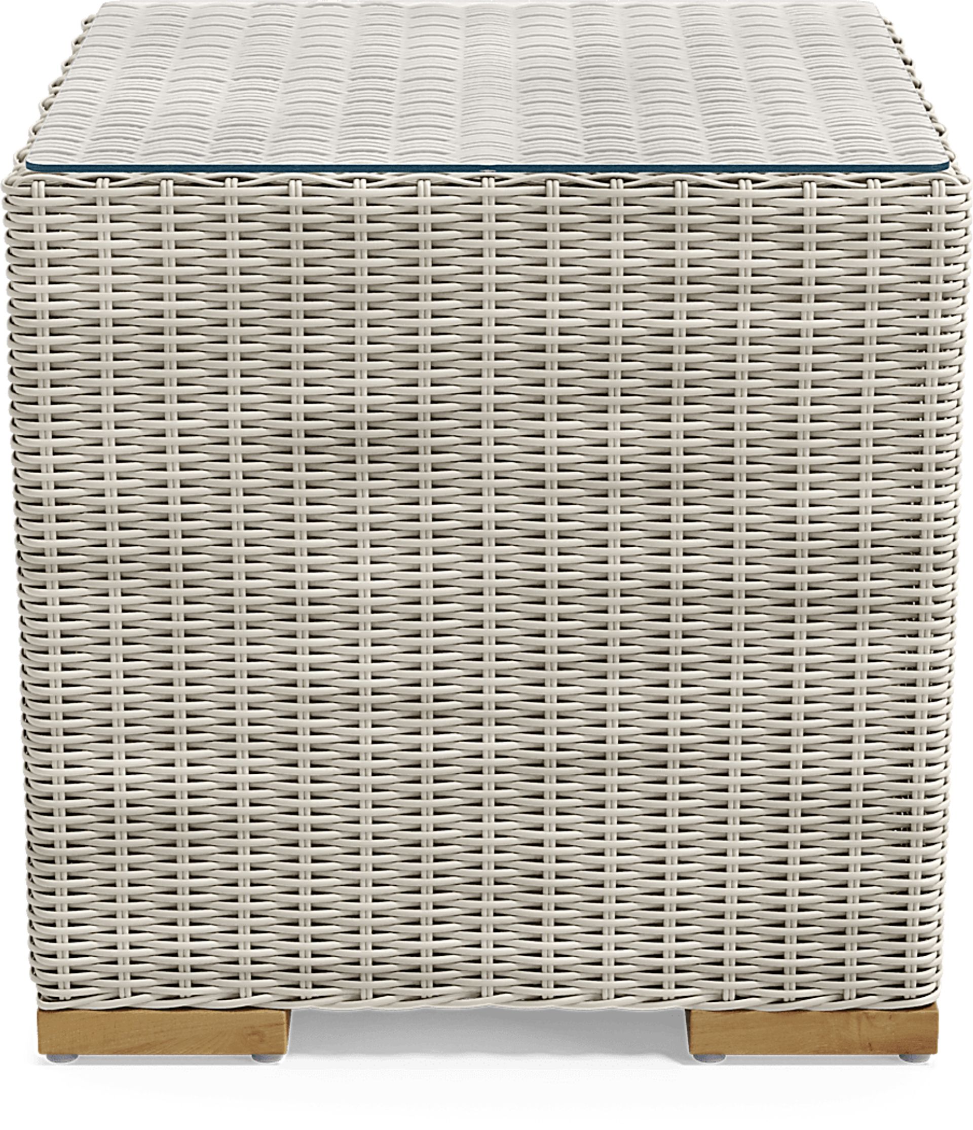 Patmos Gray Outdoor End Table - Image 3