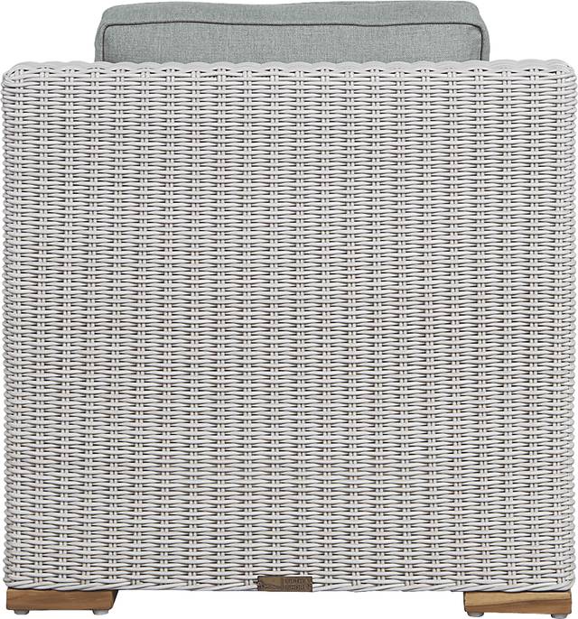 Patmos Gray Outdoor Chair with Moss Cushions - Thumbnail - Image 2