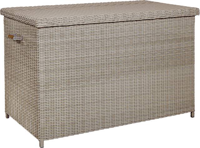 Patmos Gray Outdoor Cushion Storage Box - Thumbnail - Image 1