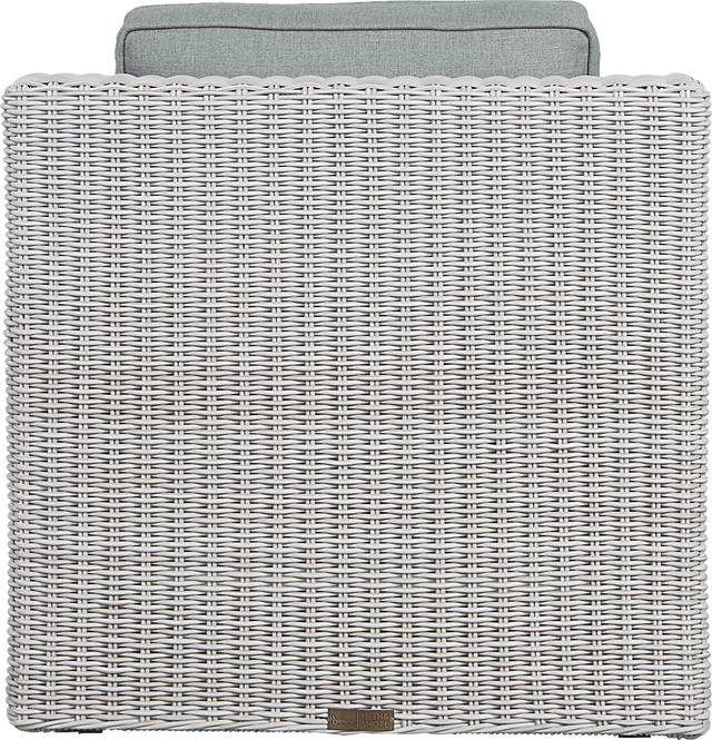 Patmos Gray Outdoor Rocker Chair with Moss Cushions - Thumbnail - Image 2