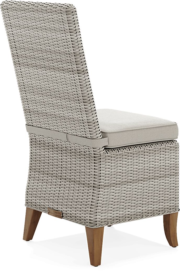 Patmos Gray Outdoor Side Chair