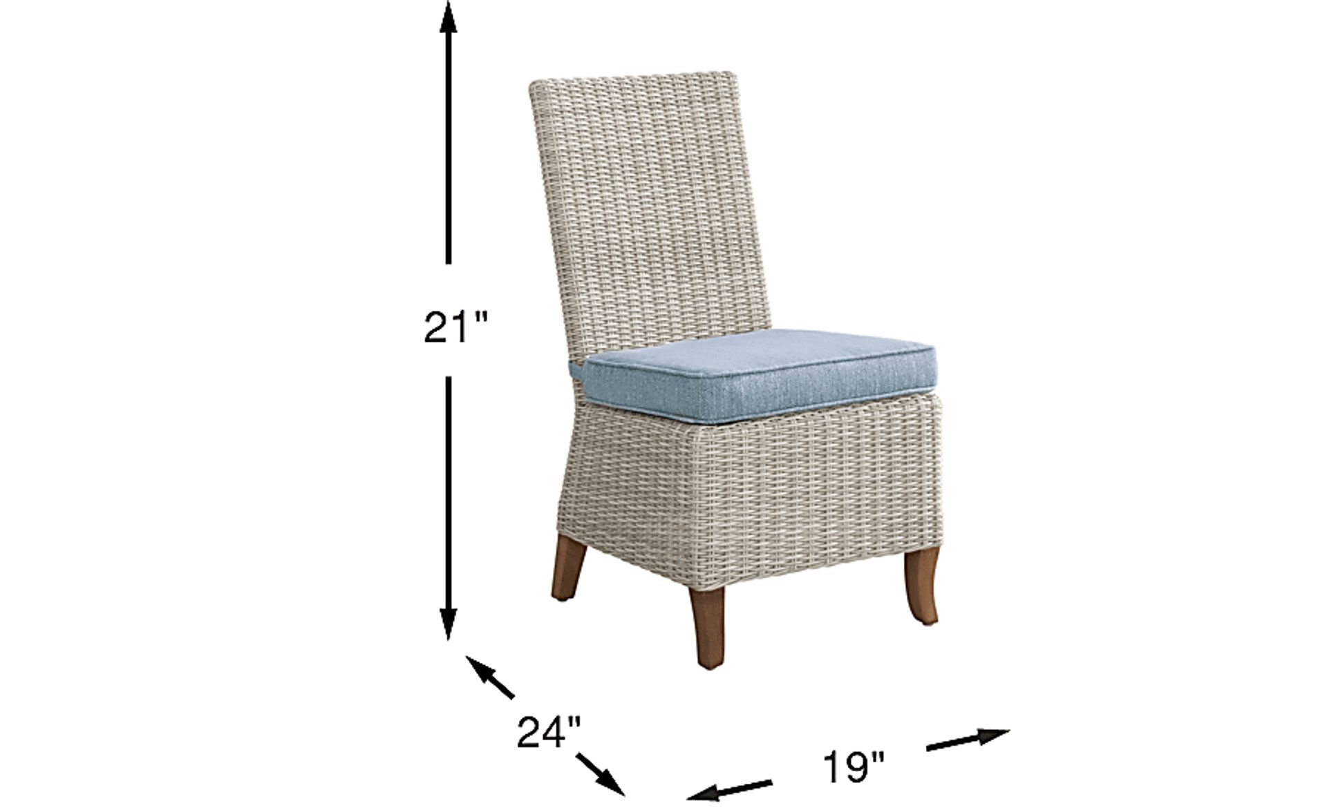 Dimension Image. Please refer to the Dimension Tab on this page for dimension details.