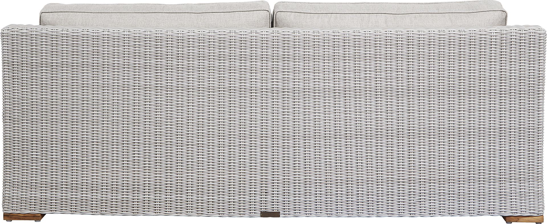 Patmos Gray 6 Pc Outdoor Seating Set with Linen Cushions - Image 4