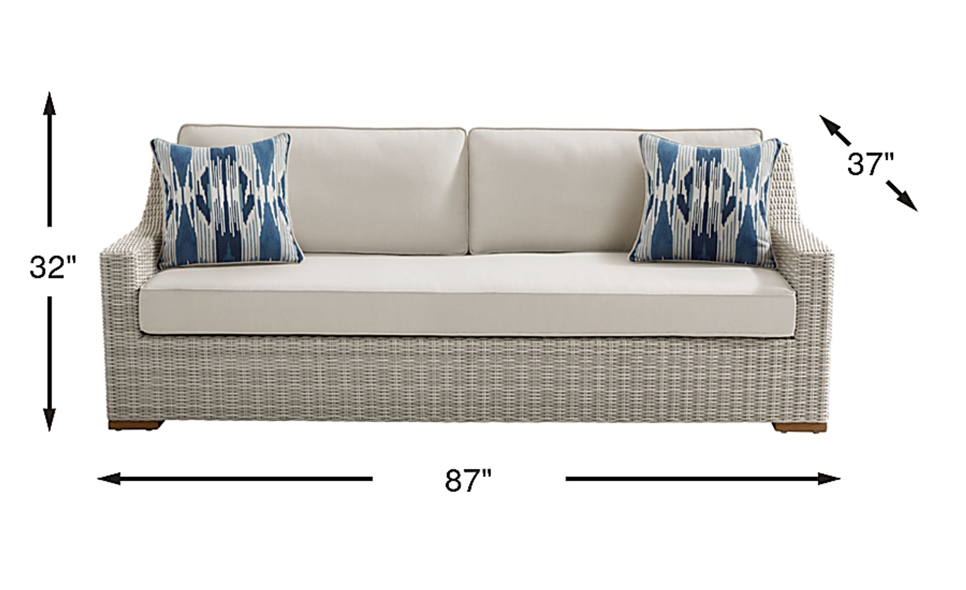 Dimension Image. Please refer to the Dimension Tab on this page for dimension details.