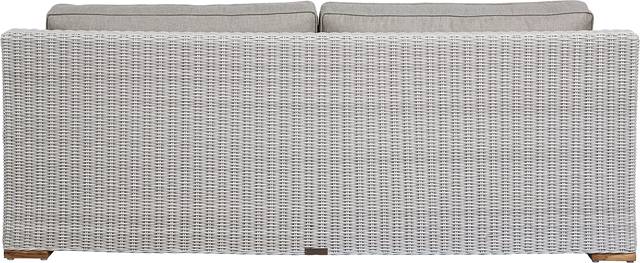 Patmos Gray Outdoor Sofa with Mushroom Cushions - Thumbnail - Image 4