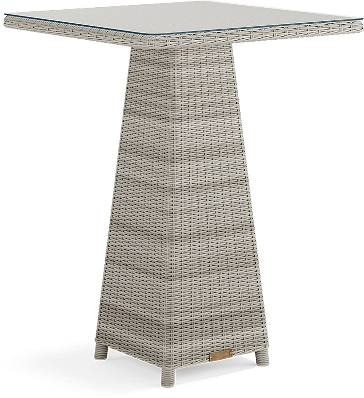 36 in. square bar table
