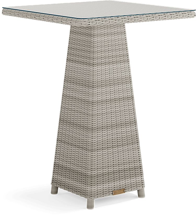 36 in. square bar table