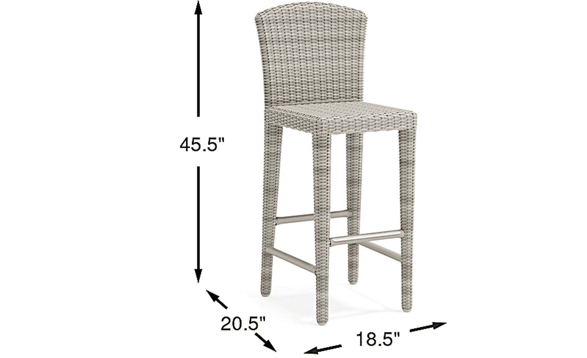 Dimension Image. Please refer to the Dimension Tab on this page for dimension details.