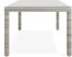 Patmos Gray Wicker Rectangle Outdoor Dining Table