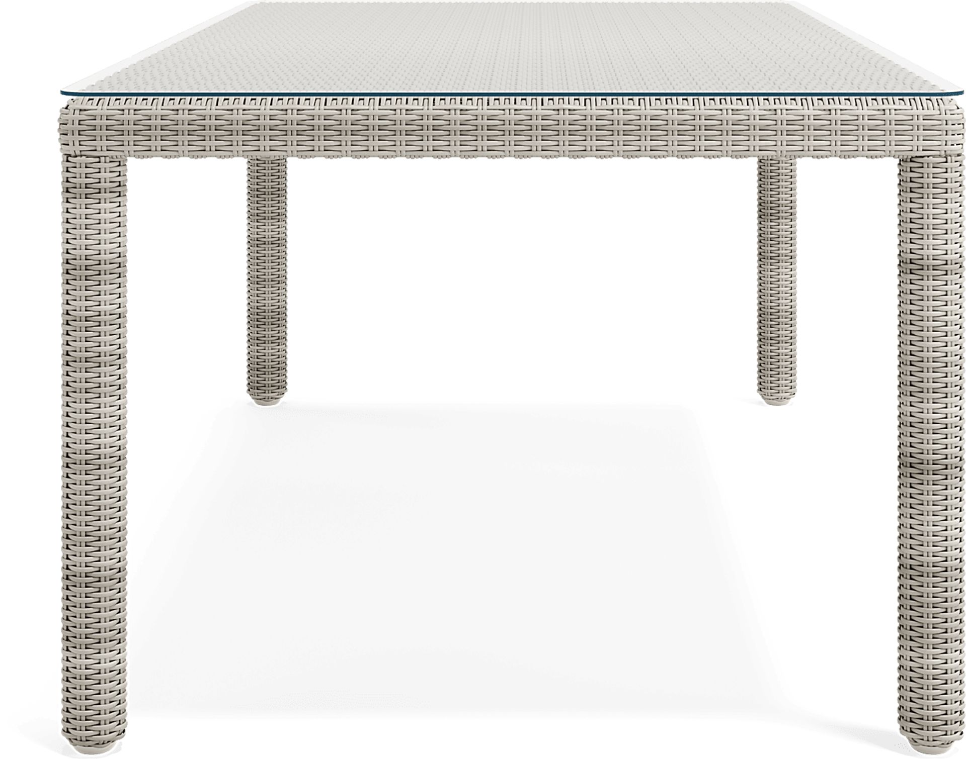 Patmos Gray 5 Pc Outdoor Dining Set with Linen Cushions - Image 4