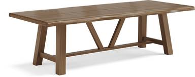 102 in. rectangle dining table