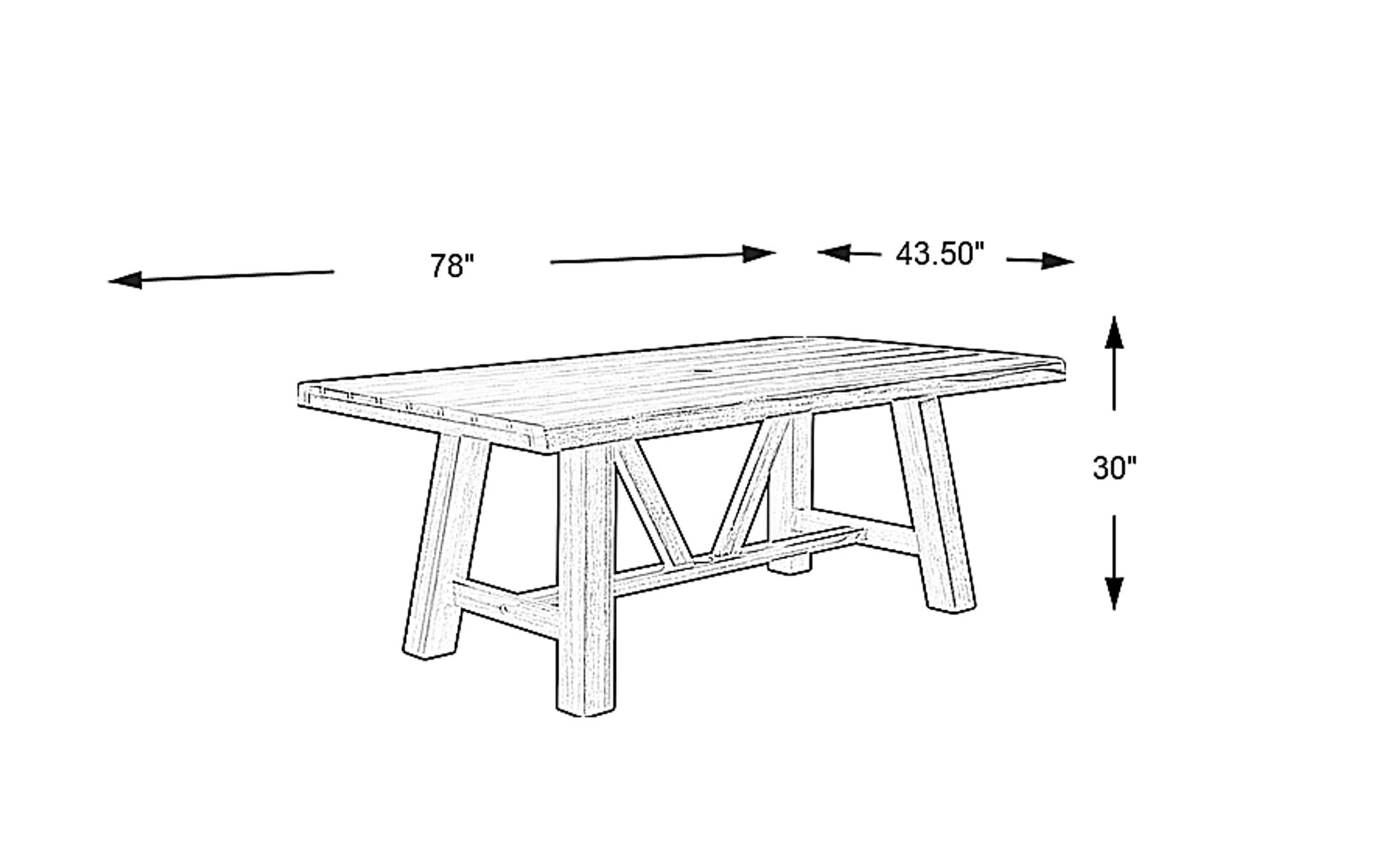 Dimension Image. Please refer to the Dimension Tab on this page for dimension details.