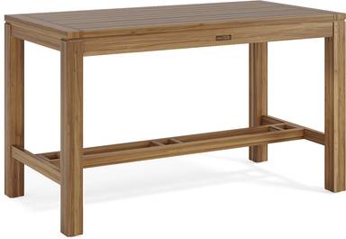 71 in. bar height dining table