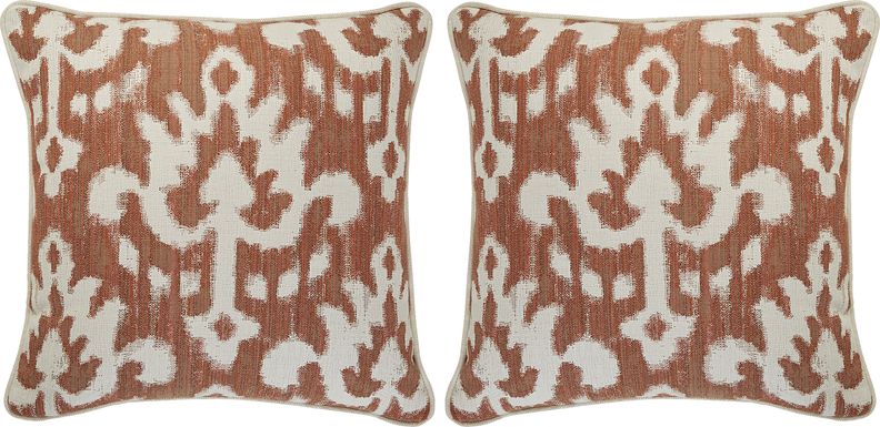 Patra Clay Indoor/Outdoor Accent Pillows (Set of 2)