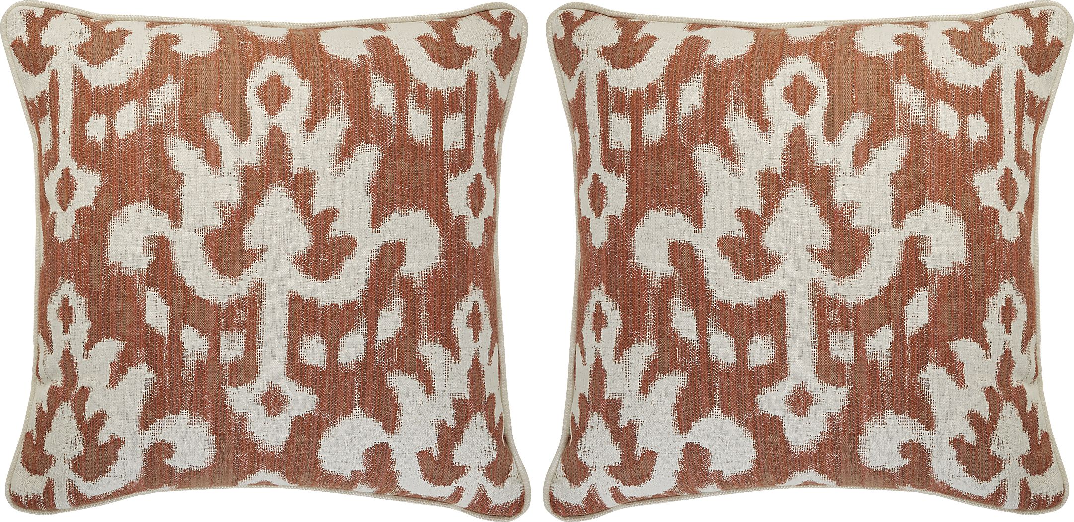 Patra Clay Indoor/Outdoor Accent Pillows (Set of 2)