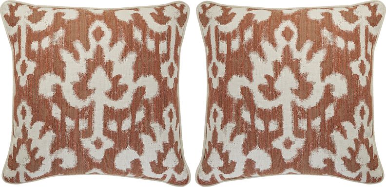 Patra Clay Indoor/Outdoor Accent Pillows (Set of 2)