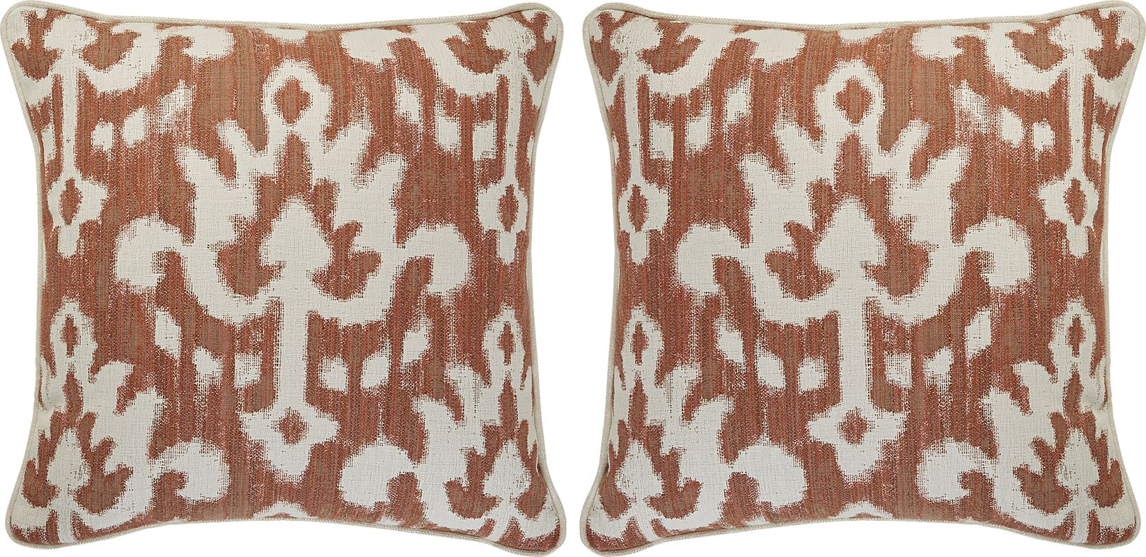 Patra Clay Indoor/Outdoor Accent Pillows (Set of 2)