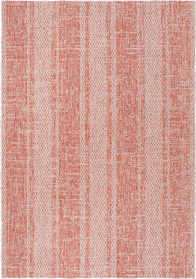 Patrice Terracotta 8' x 11' Indoor/Outdoor Rug - Thumbnail - Image 1