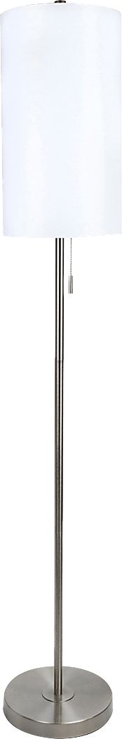 Patricia Boulevard Silver Floor Lamp