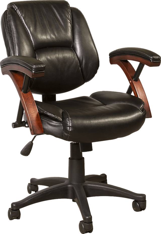 Patrick II Cherry Bookcase Desk and Chair - Thumbnail - Image 3