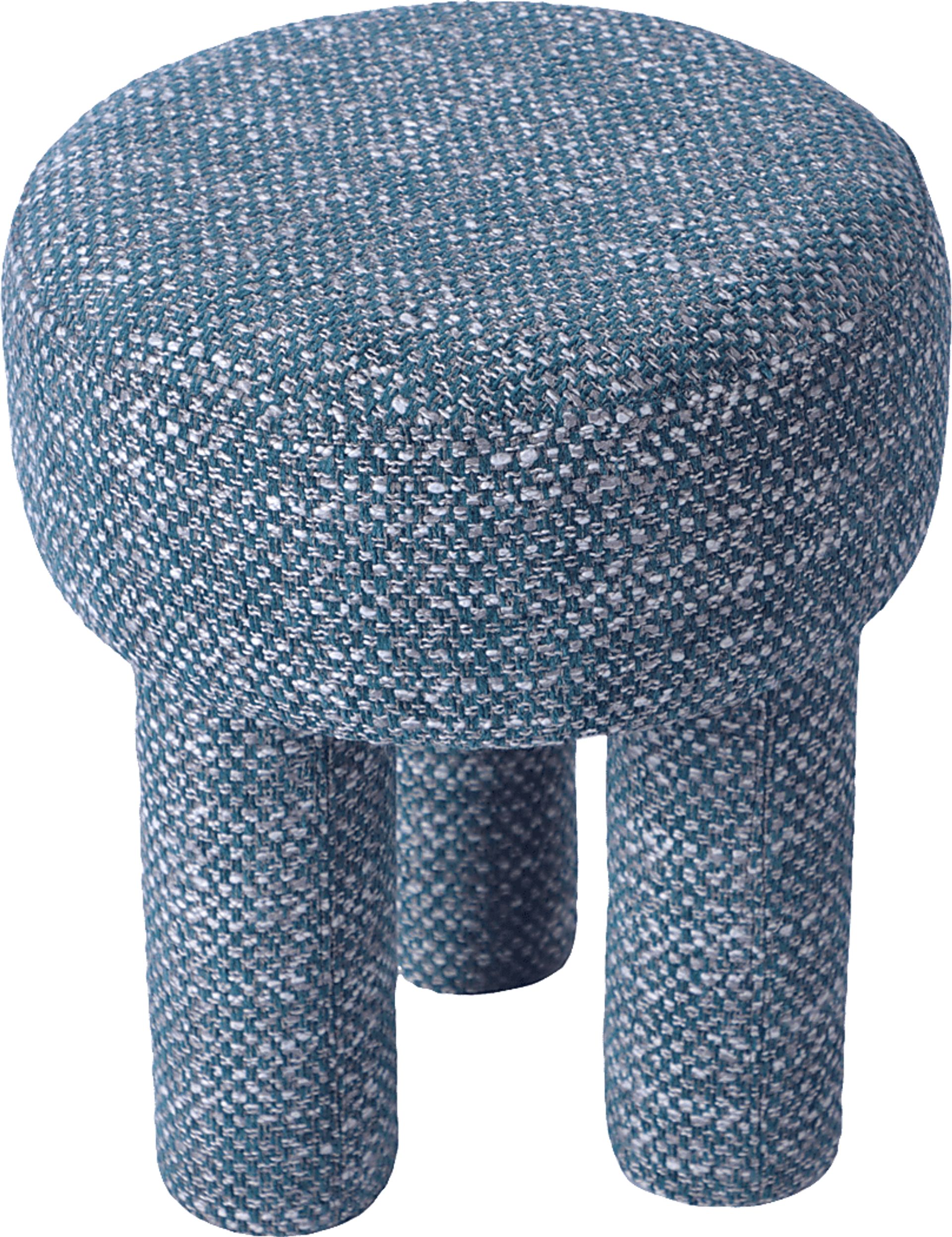 Pattyton Teal Accent Stool - Image 3