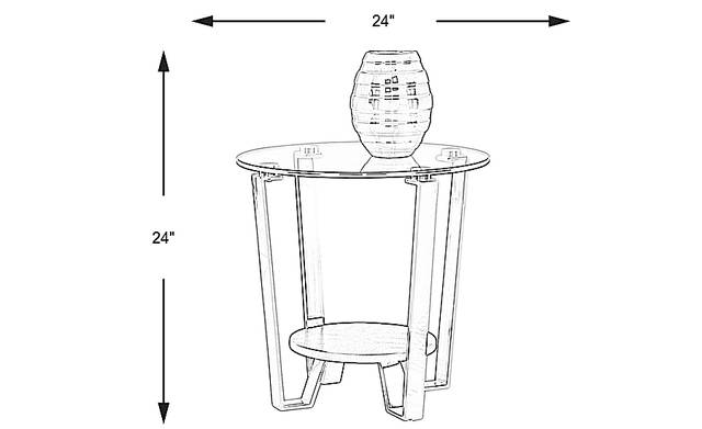 Dimension Image. Please refer to the Dimension Tab on this page for dimension details.
