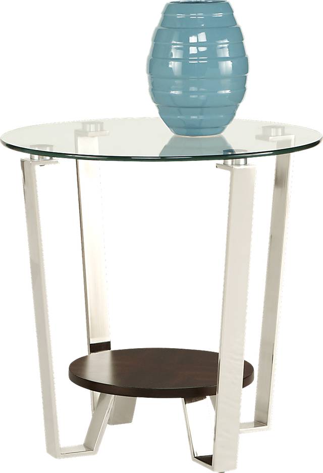 Paulina Metal End Table - Thumbnail - Image 1